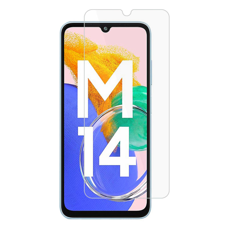 AMORUS For Samsung Galaxy M14 4G Screen Protector Transparent 2.5D High Aluminum-silicon Glass Film AMORUS For Samsung Galaxy M14 4G Screen Protector Transparent 2.5D High Aluminum-silicon Glass Film